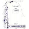 Andante et Allegro pour sax alto et pian