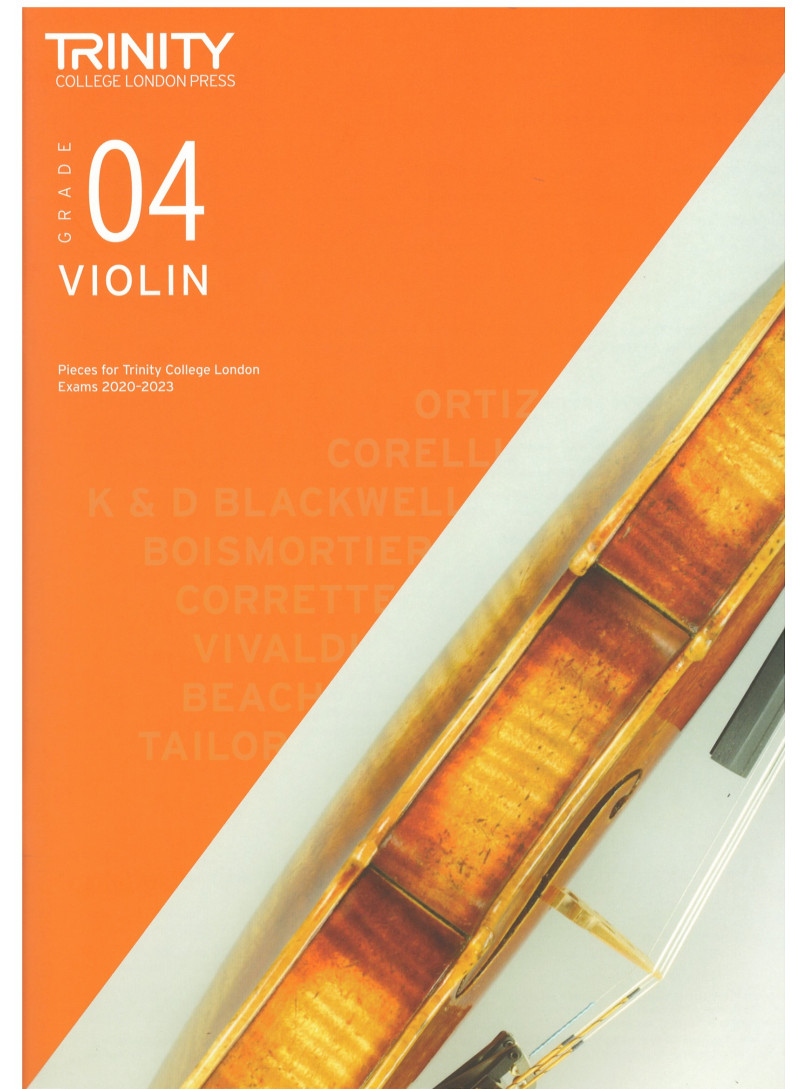 Trinity - Violin grade 4 2021 - 2023