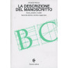 La descrizione del manoscritto