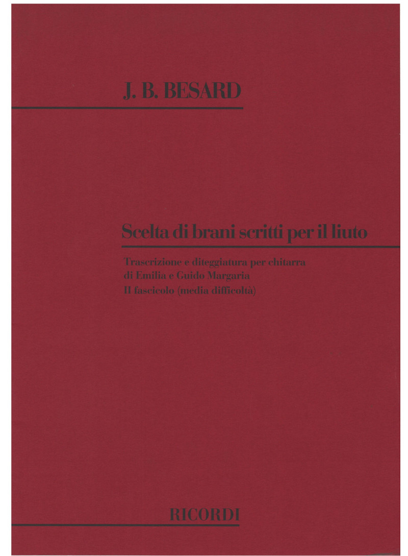 Scelta Di Brani Scritti Per Il Liuto