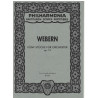 5 Stucke fur Orchester op. 10 (1911-1913