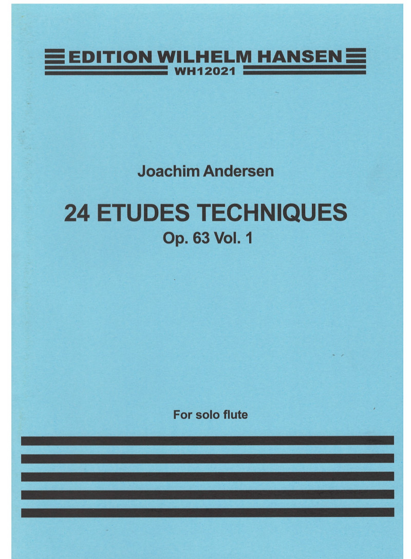 24 Etudes For Flute Op.63 Book 1