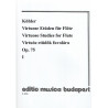 Virtuose Etüden fur Flote op. 75 vol 1