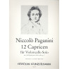 12 Capricen aus op.1 fur Violoncello