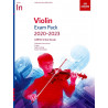 Violin exam pack 2020-2023 - initial