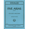 5 arias for high voice and piano