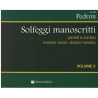 Solfeggi manoscritti vol. 2