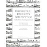 Orchestral Excerpts For Piccolo with Pia