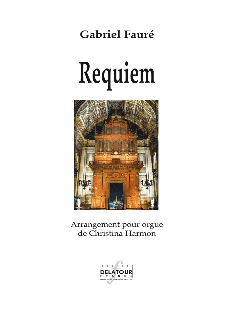 Requiem - Arrangement for organ Harmon