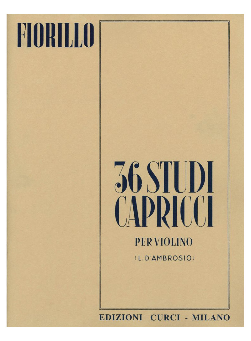 36 Studi - capricci