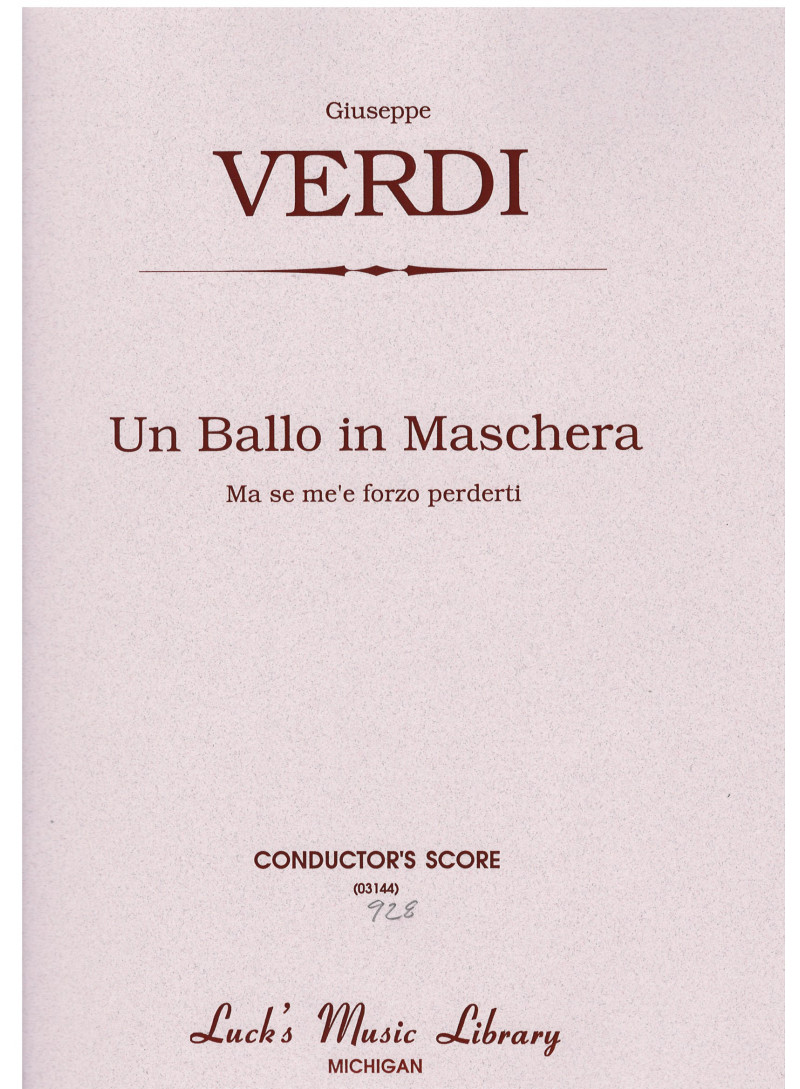 Un Ballo in maschera: Ma se me'e forzo