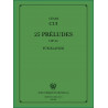 25 Préludes, op.64